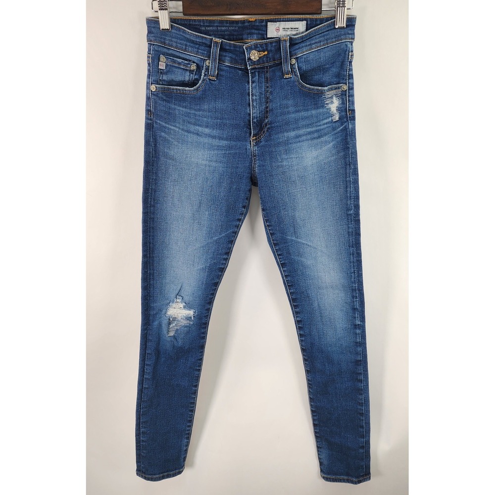 Adriano Goldschmied Ag-Ed Denim Jeans Women's 26R Blue Farrah Skinny